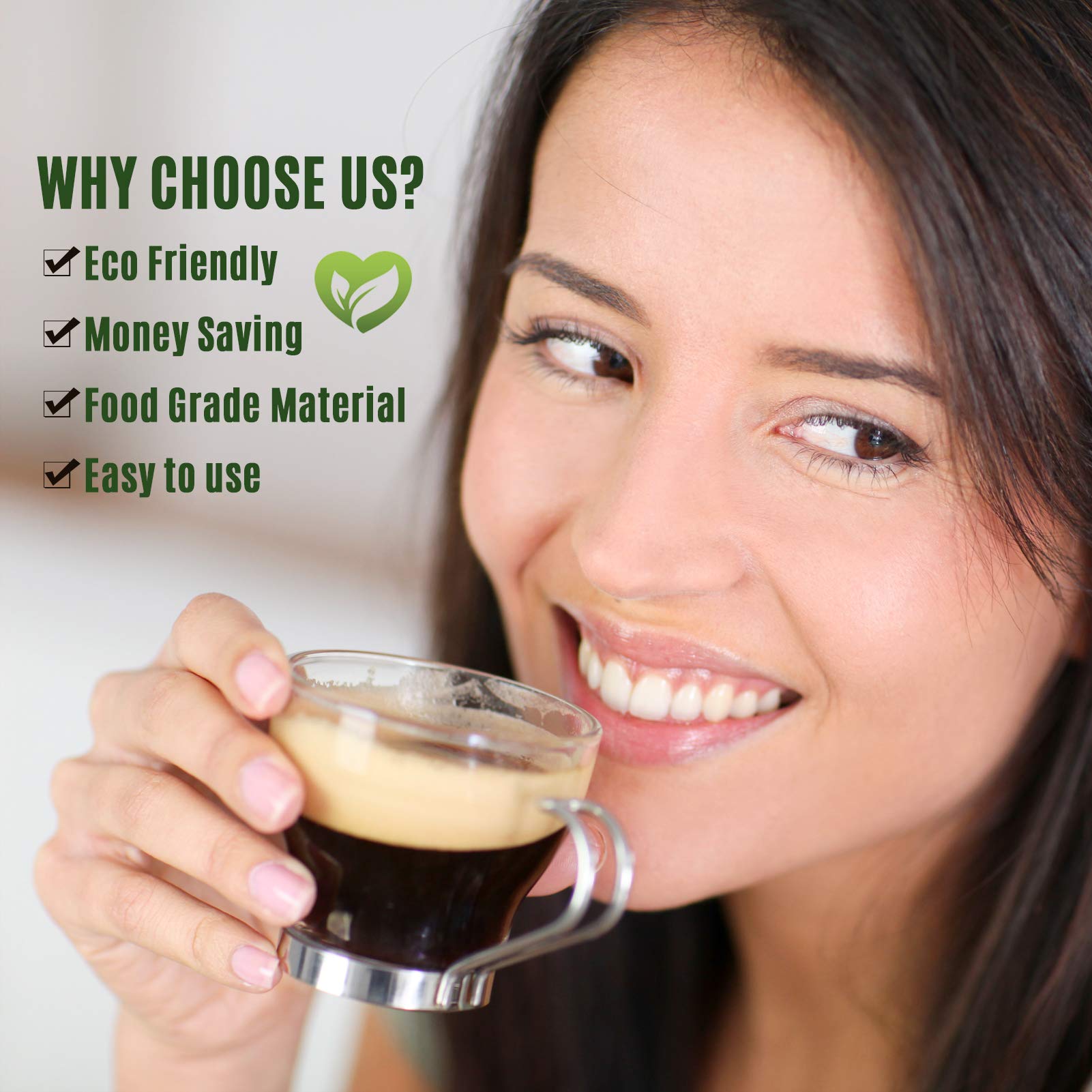 Reusable Coffee Capsules Refillable Originalline Pod Stainless Steel Compatible with Nespresso OriginalLine Machines - CAPMESSO