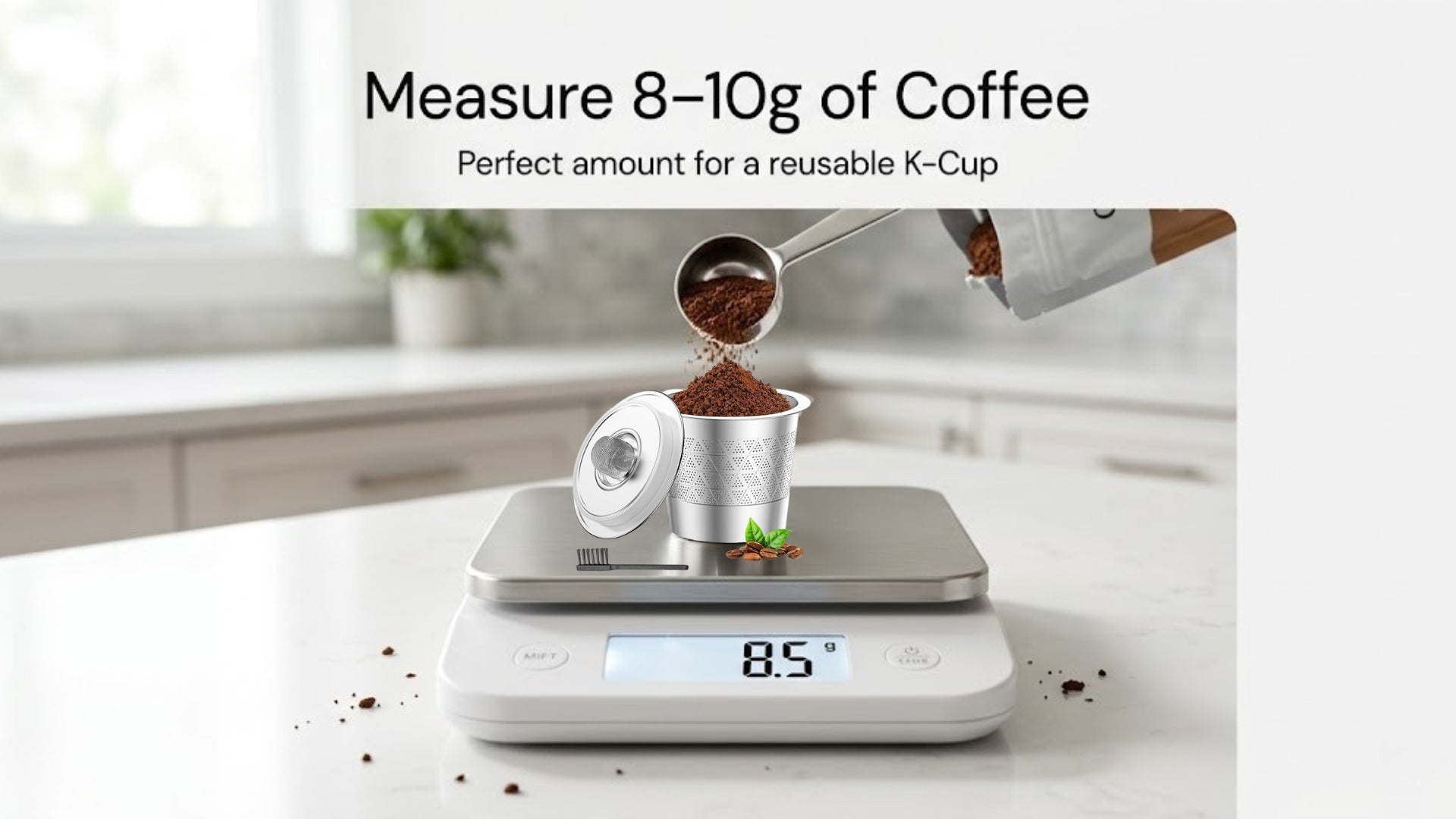How to Fill a Reusable K-Cup the Right Way？