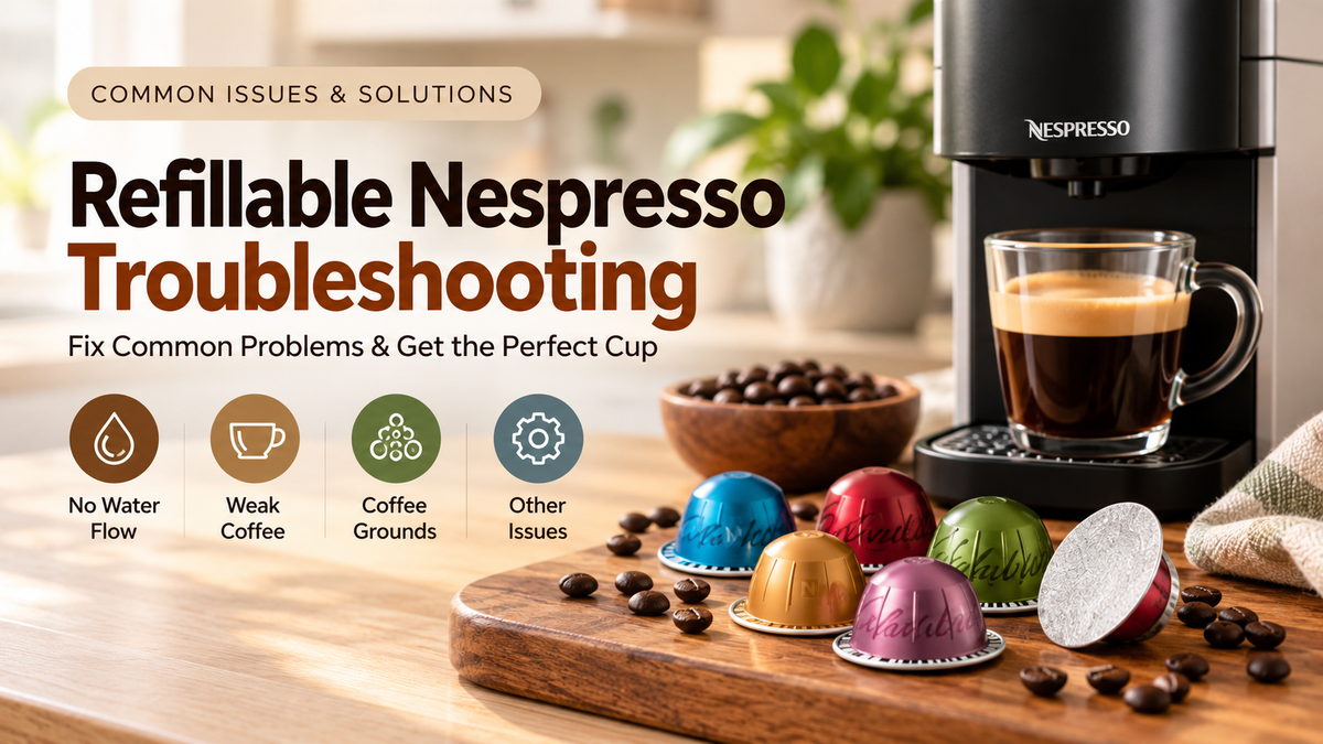 Nespresso Pod Not Working? Refillable Troubleshooting Guide (2026)