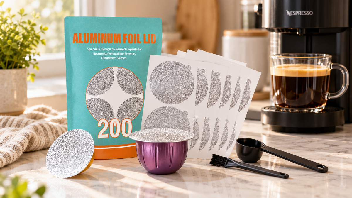 How to Use Aluminum Foil Lids for Vertuo Pods