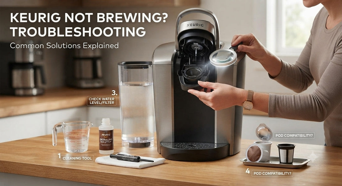 Keurig Not Brewing or Showing an Error? Troubleshooting Guide