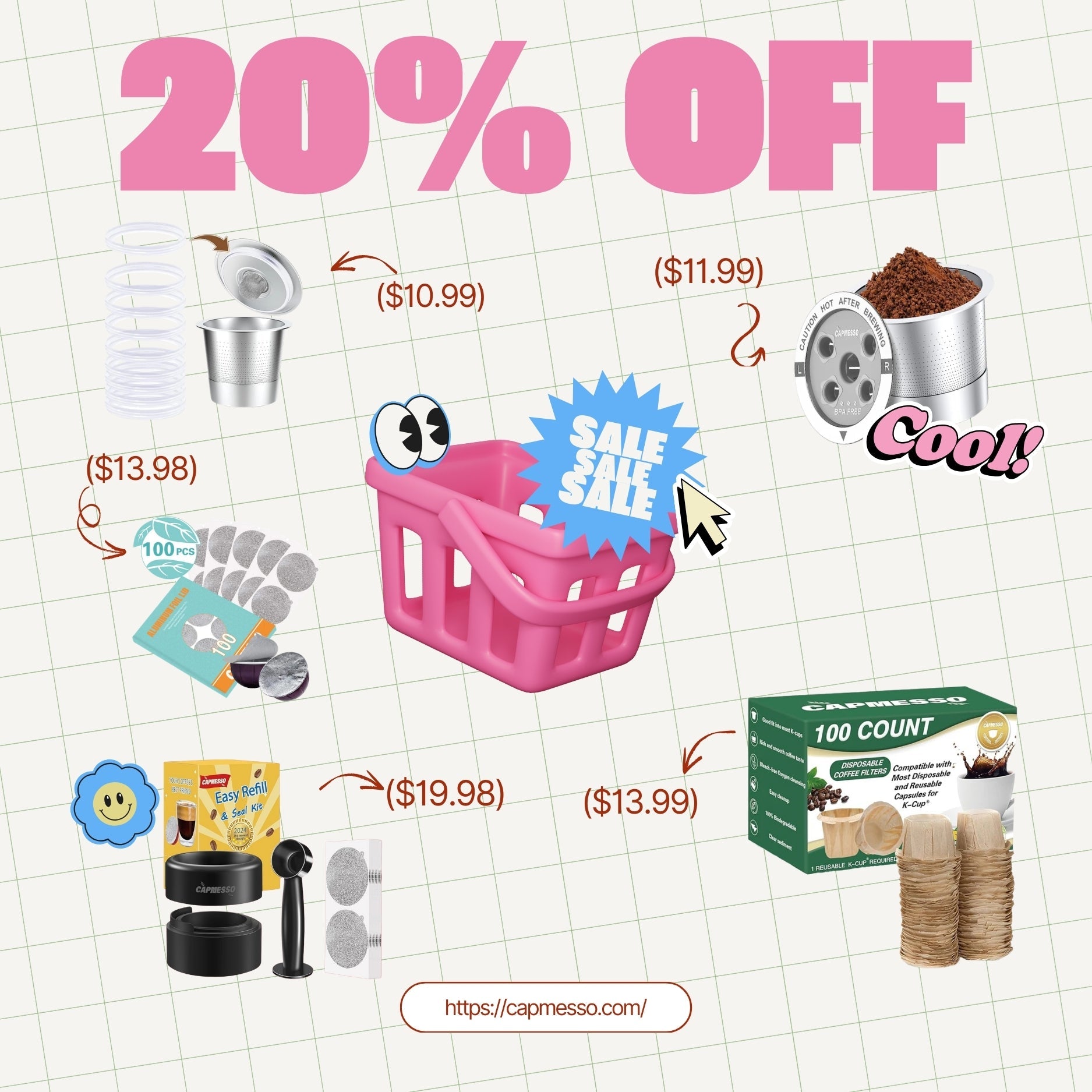 Coffee accessories and brewing tools