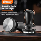 CAPMESSO calibrated spring-loaded espresso tamper for Breville