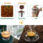 Refilling a reusable Nespresso OriginalLine pod