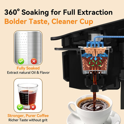 CAPMESSO Reusable K Cups for Keurig: 2025 Updated My K Cup Stainless Steel Coffee Filter Refillable Coffee Pods for K Supreme/K Slim/k-Duo Gen 2/K-Brew Chill with Multistream Technology