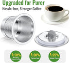 CAPMESSO dual-mesh reusable stainless steel K-Cup for Keurig 1.0