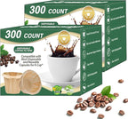 Bleach-free Keurig paper filters for reusable coffee pods