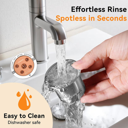 CAPMESSO Reusable K Cups for Keurig: 2025 Updated My K Cup Stainless Steel Coffee Filter Refillable Coffee Pods for K Supreme/K Slim/k-Duo Gen 2/K-Brew Chill with Multistream Technology