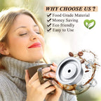 Refillable Nespresso Vertuo pod brewing coffee with crema