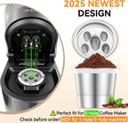 CAPMESSO 5-hole reusable coffee pod for Keurig K-Supreme and K-Slim