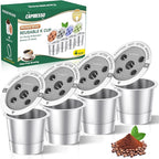 CAPMESSO 5-Hole Reusable K-Cup for Keurig MultiStream, 4-pack