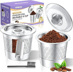 CAPMESSO dual-mesh reusable stainless steel K-Cup for Keurig 1.0