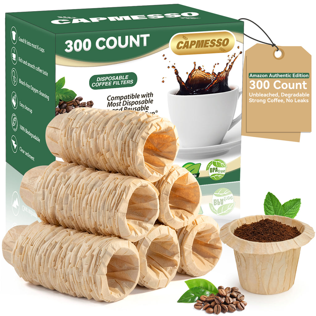 Unbleached Paper Filters for Reusable K-Cups – Keurig - CAPMESSO