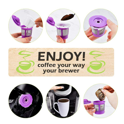 Disposable Coffee Paper Filters Replacement Kerig Filter Compatible with Reusable Single Serve Pods Keurig Coffee Maker-300 Count - CAPMESSO