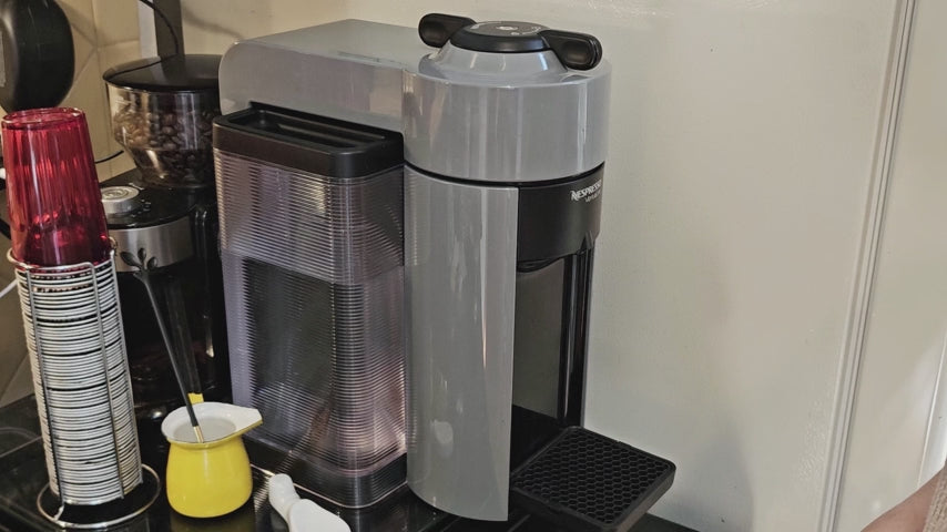Cápsula de café reutilizable Vertuoline, recargable, de acero inoxidable, compatible con las máquinas Vertuoline GCA1 y Delonghi ENV135S.